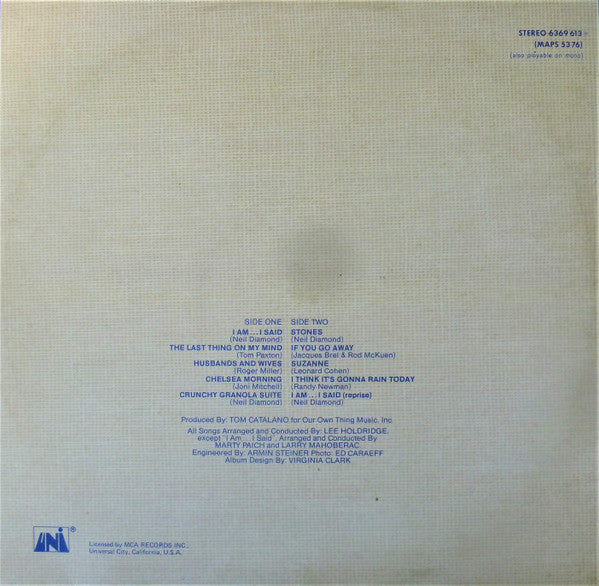 Neil Diamond - Stones
