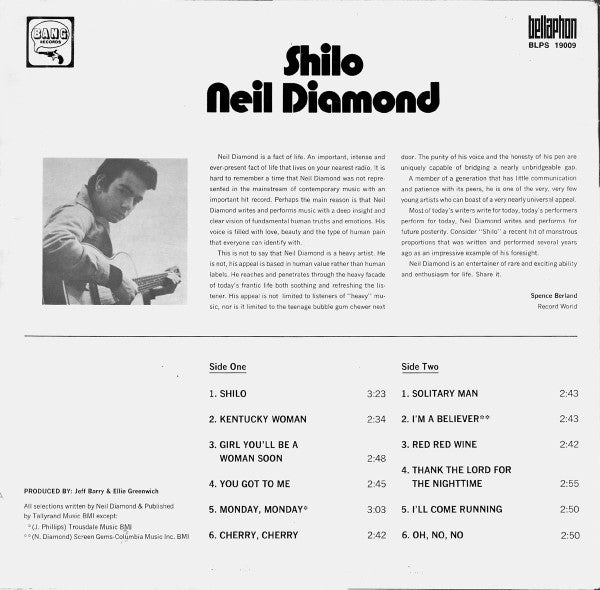 Neil Diamond - Shilo