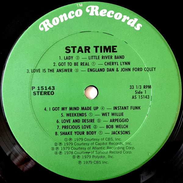 Ronco - Star Time
