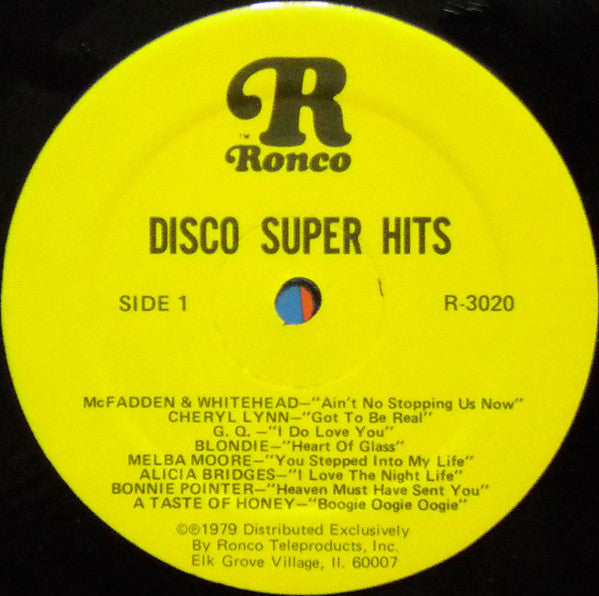 Ronco - Disco Super Hits